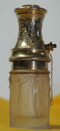 Rene Lalique Atomizer Figurines Et Garlandes