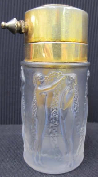 Rene Lalique Atomizer Figurines Et Guirlandes