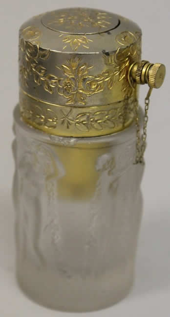 Rene Lalique Atomizer Figurines Et Guirlandes-2