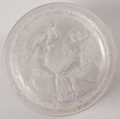 Rene Lalique Box Figurines Et Voiles