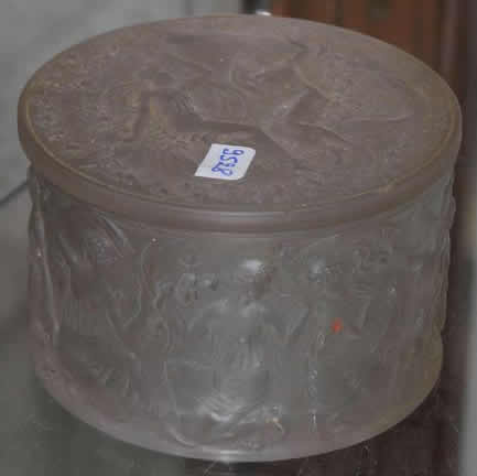 Rene Lalique Box Figurines Et Voiles