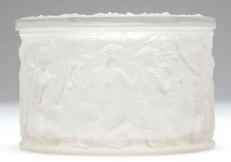 Rene Lalique Box Figurines Et Voiles