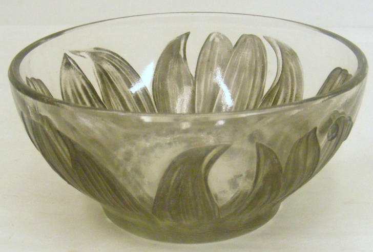 Rene Lalique Bowl Fleur