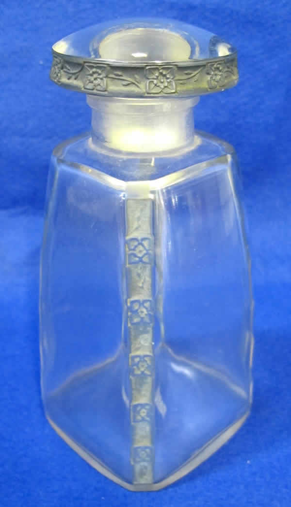 Rene Lalique Perfume Bottle Fleurettes