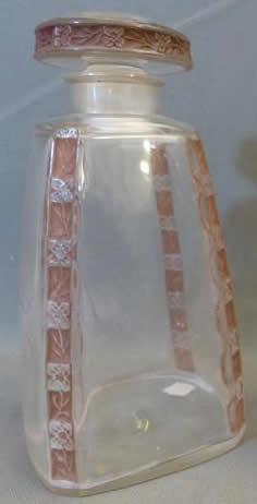 Rene Lalique Perfume Bottle Fleurettes