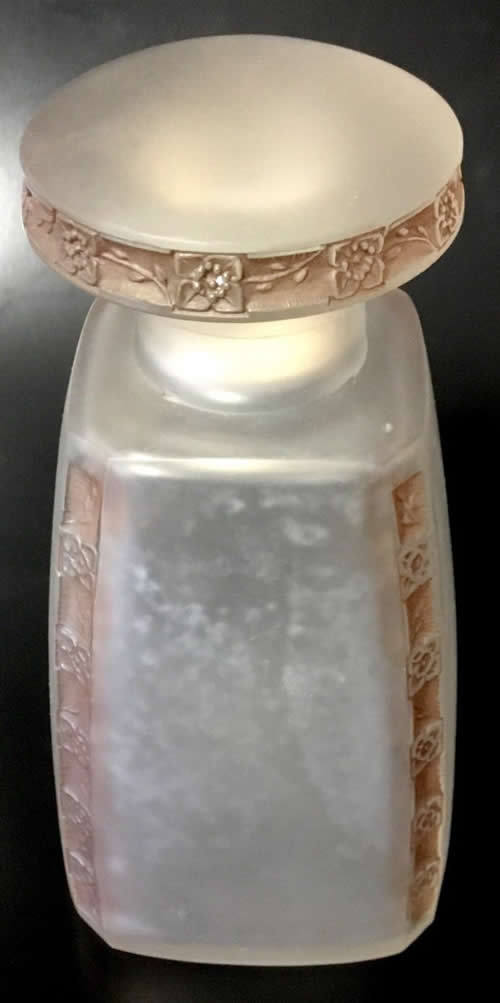 Rene Lalique Perfume Bottle Fleurettes