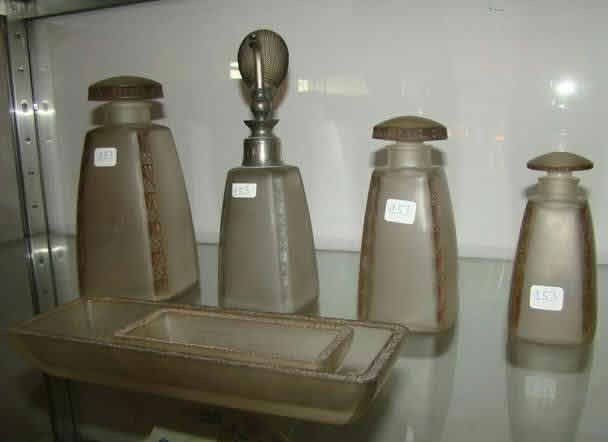 Rene Lalique Dresser Tray Fleurettes