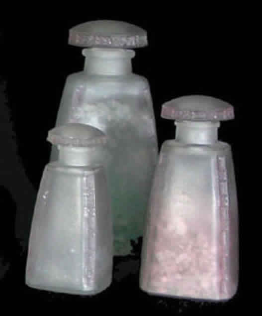 Rene Lalique Perfume Bottle Fleurettes