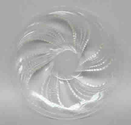 Rene Lalique Plate Fleurons