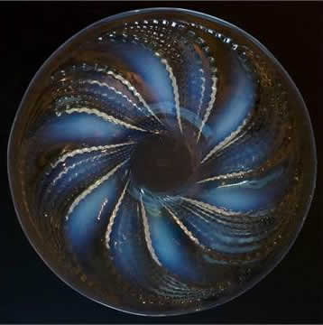 Rene Lalique Plate Fleurons