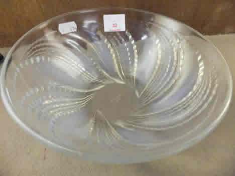 Rene Lalique Bowl Fleurons