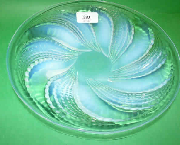 Rene Lalique Plate Fleurons