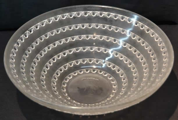 Rene Lalique Bowl Fleurville