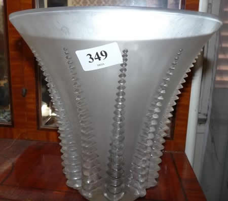 Rene Lalique Vase Font Romeu