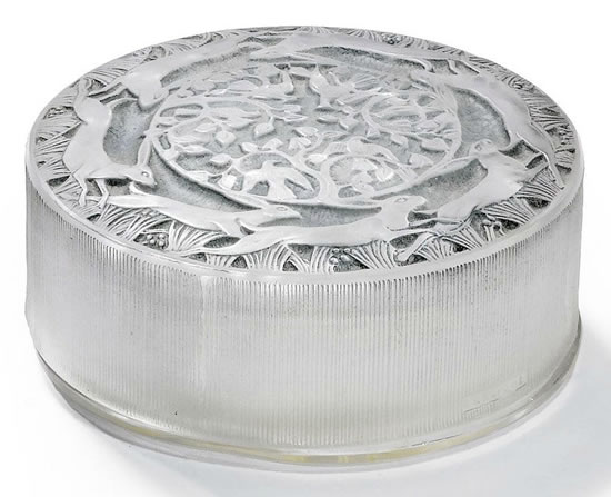 Rene Lalique Box Fontainebleau