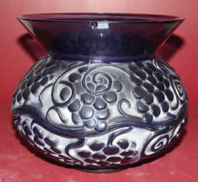 Rene Lalique Vase Fontainebleau