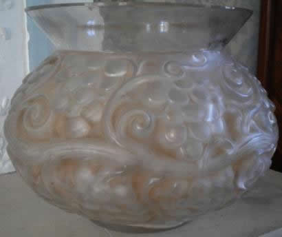 Rene Lalique Vase Fontainebleau