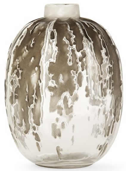 Rene Lalique Covered Vase Fontaines