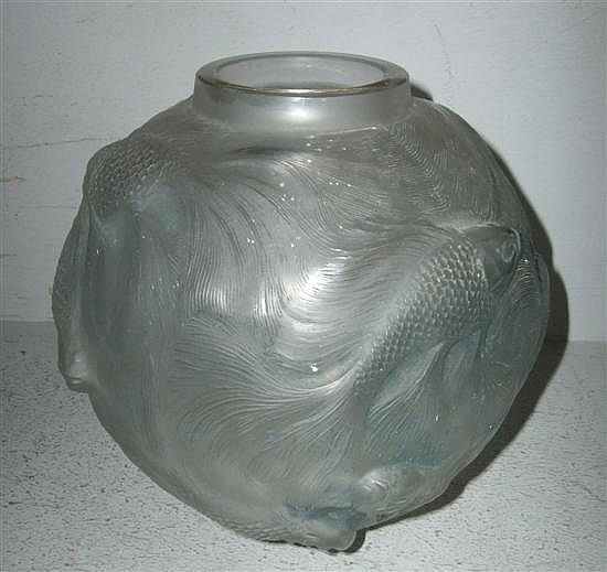 Rene Lalique Vase Formose
