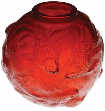 Rene Lalique Vase Formose