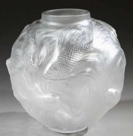 Rene Lalique Vase Formose