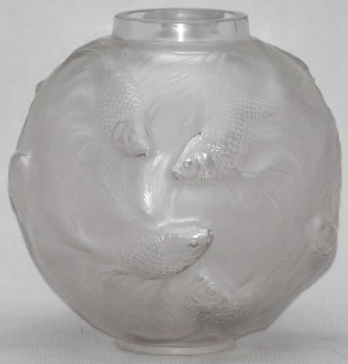 Rene Lalique Vase Formose