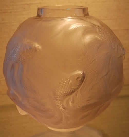 Rene Lalique Vase Formose