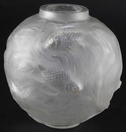 Rene Lalique Vase Formose