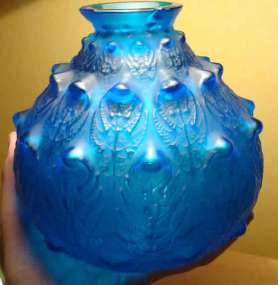 Rene Lalique Vase Fougeres