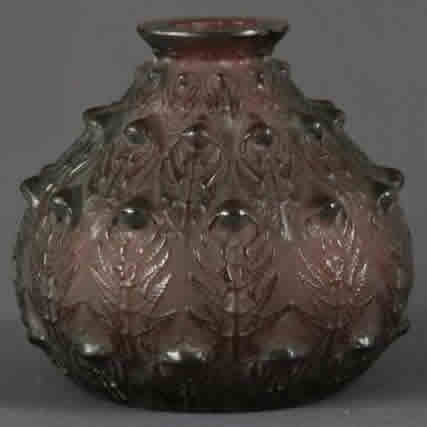 Rene Lalique Vase Fougeres