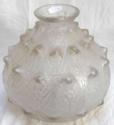 Rene Lalique Vase Fougeres