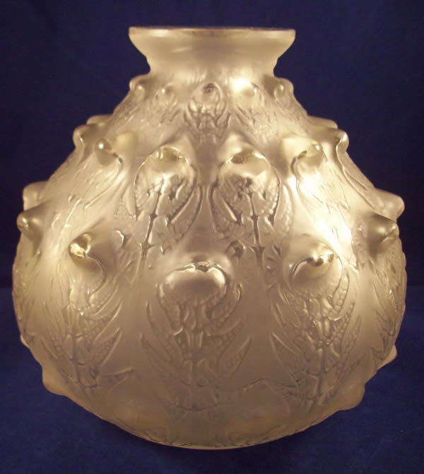 Rene Lalique Vase Fougeres
