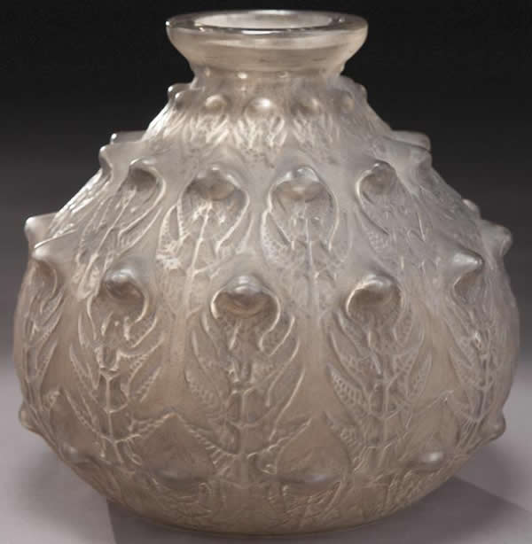 Rene Lalique Vase Fougeres