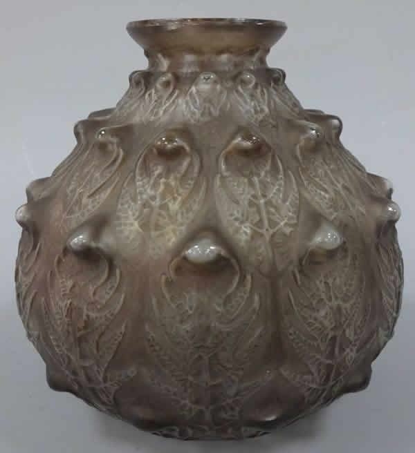 Rene Lalique Vase Fougeres