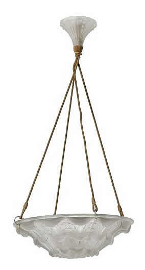 Rene Lalique Light Fixture Gaillon