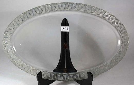 Rene Lalique Platter Galon