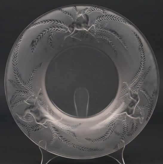 Rene Lalique Bowl Gazelles