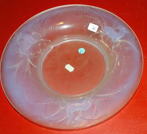 Rene Lalique Bowl Gazelles