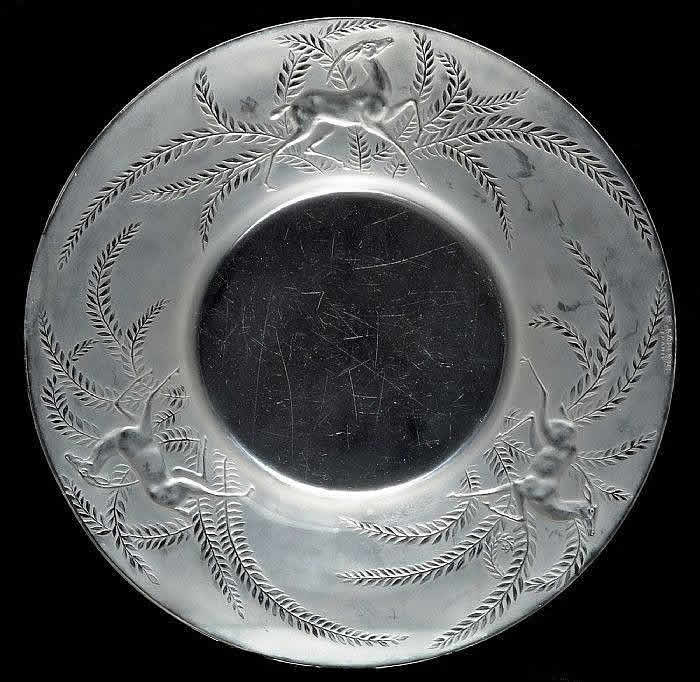 Rene Lalique Bowl Gazelles