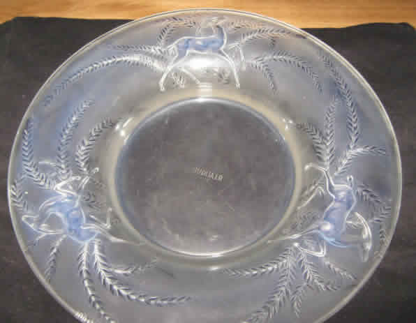 Rene Lalique Bowl Gazelles