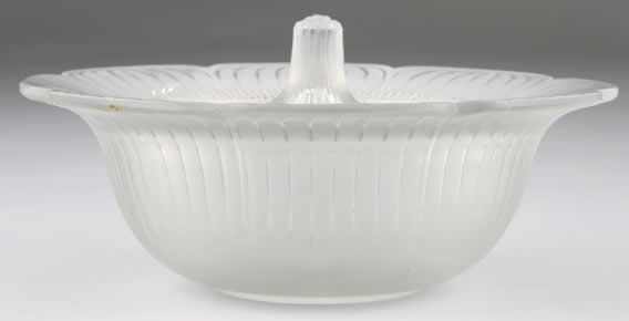 Rene Lalique Covered Bowl Gitinais