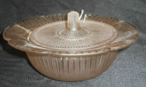 Rene Lalique Covered Bowl Gatinais
