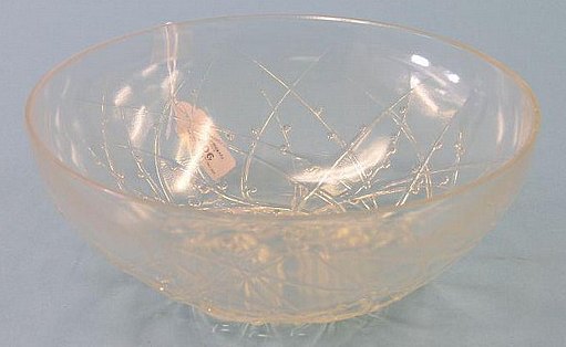Rene Lalique Bowl Graines D'Asperges