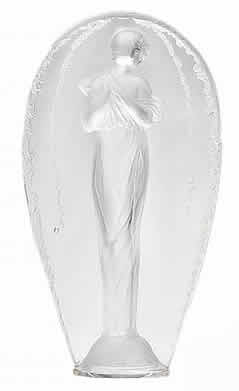 Rene Lalique Statue Grande Ovale Tete Penchee