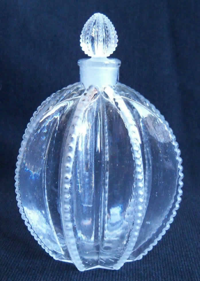 Rene Lalique Perfume Bottle Gregoire