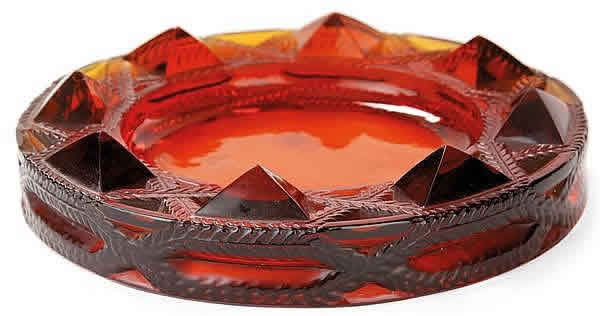 Rene Lalique Ashtray Grenade