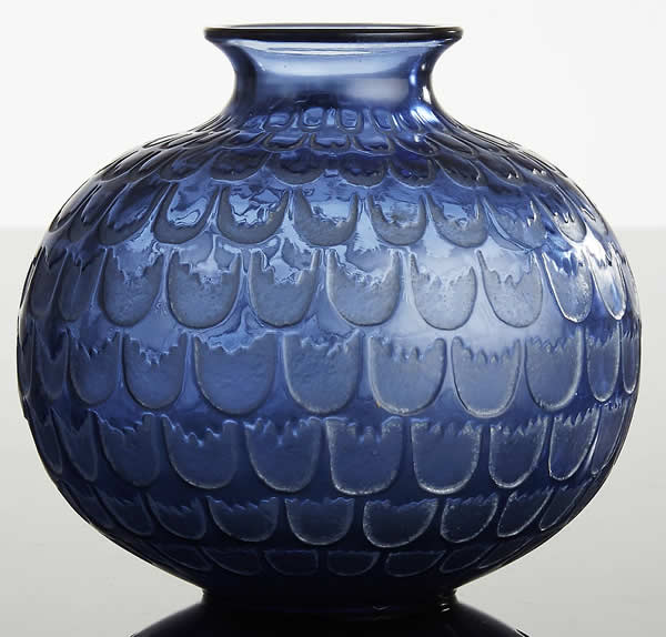 Rene Lalique Vase Grenade