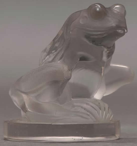 Rene Lalique Mascotte Grenouille