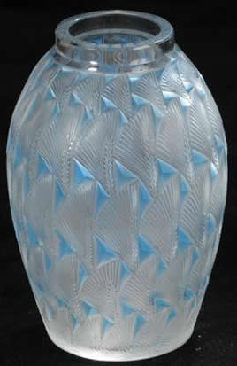 Rene Lalique Vase Grignon