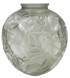 Rene Lalique Vase Gros Scarabees